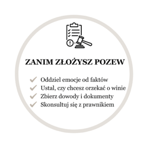 jak przygotować się do rozwodu